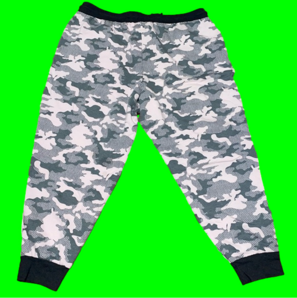 REEBOK Sweat Jogging Fleece Pants Draw String Size 2X - Picture 1 of 8